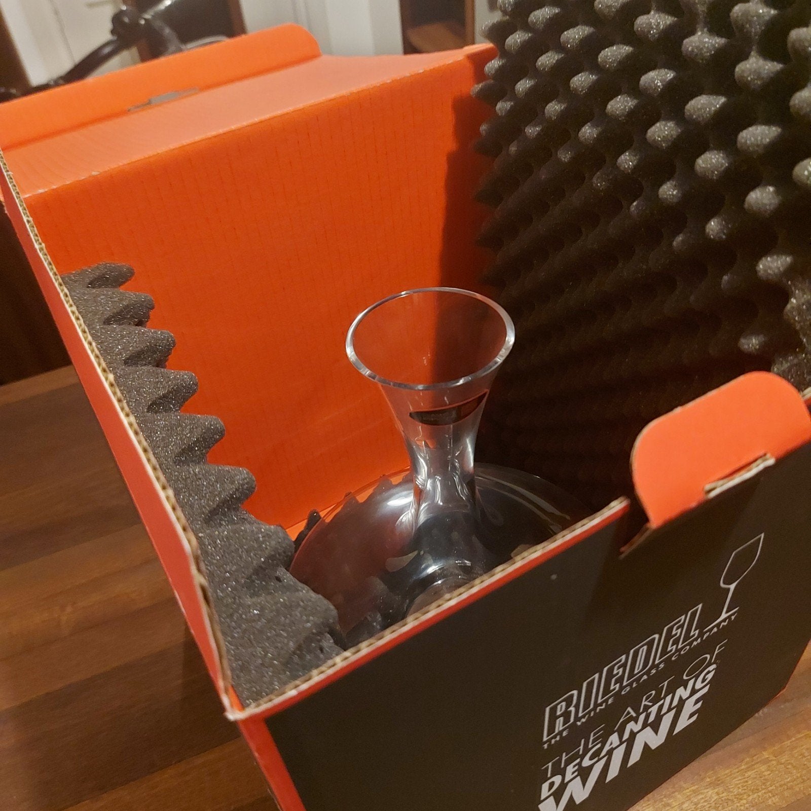 Riedel Ultra Wijn Decanteerkaraf - BODEM PRIJS!, Ophalen, Nieuw, Glas