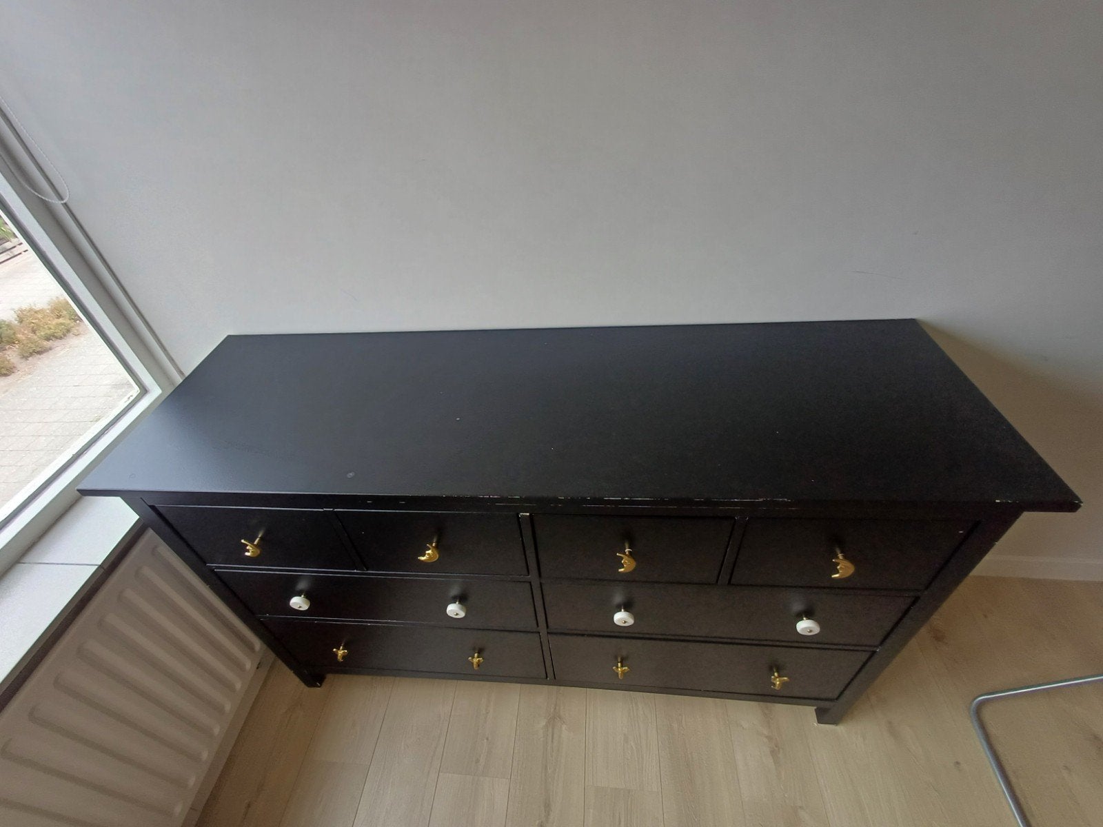 Hemnes ladekast IKEA 10 vakken, Gebruikt, 5 laden of meer, Modern, Eclectisch, 150 tot 200 cm