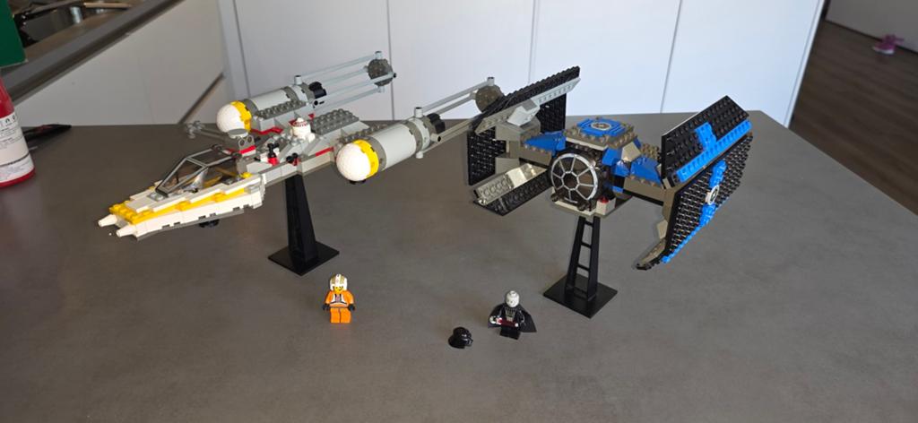 Lego 7150 TIE Fighter & Y-wing star wars, Ophalen of Verzenden, Zo goed als nieuw