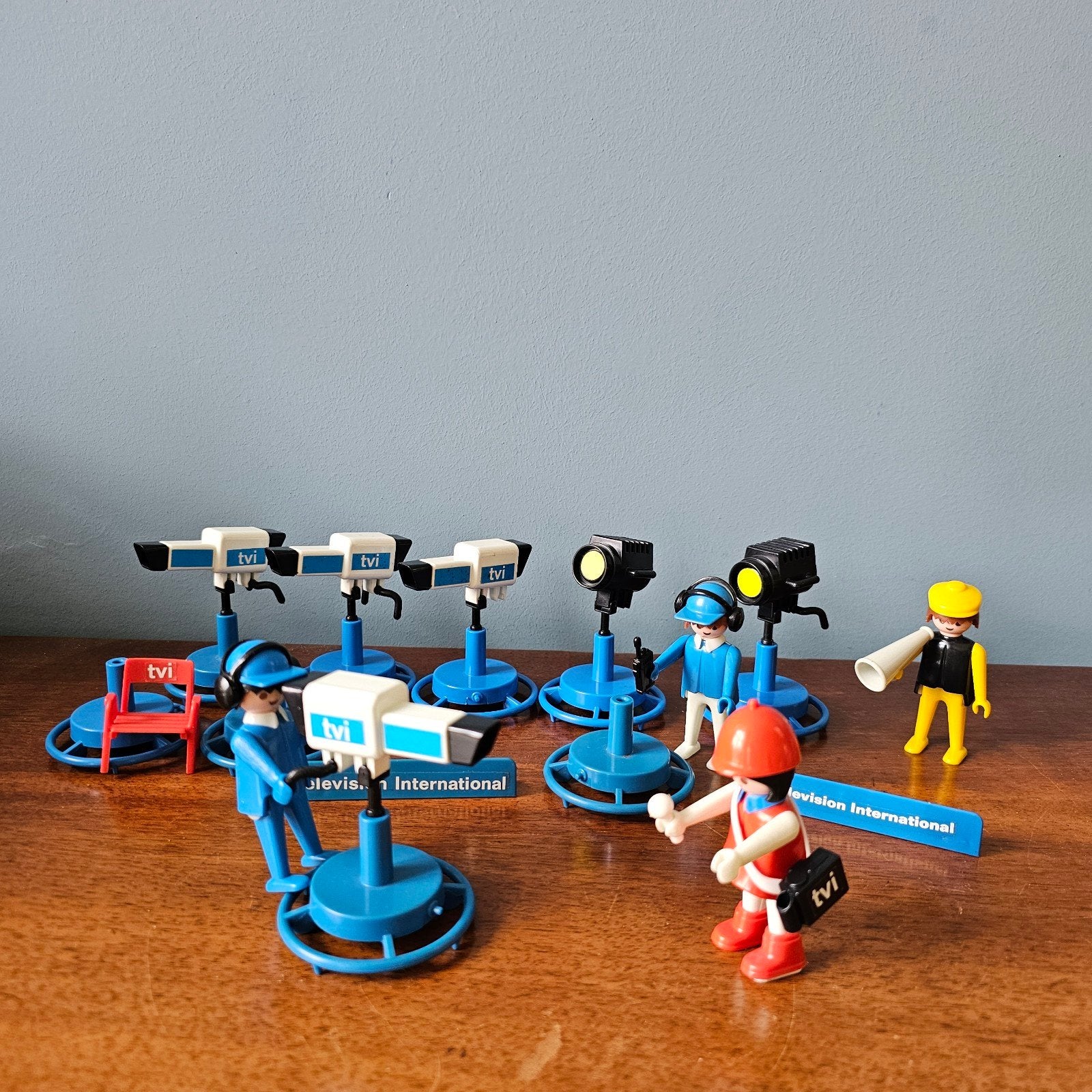 playmobil tvi vintage setje 3571 en extra onderdelen, Ophalen of Verzenden, Gebruikt