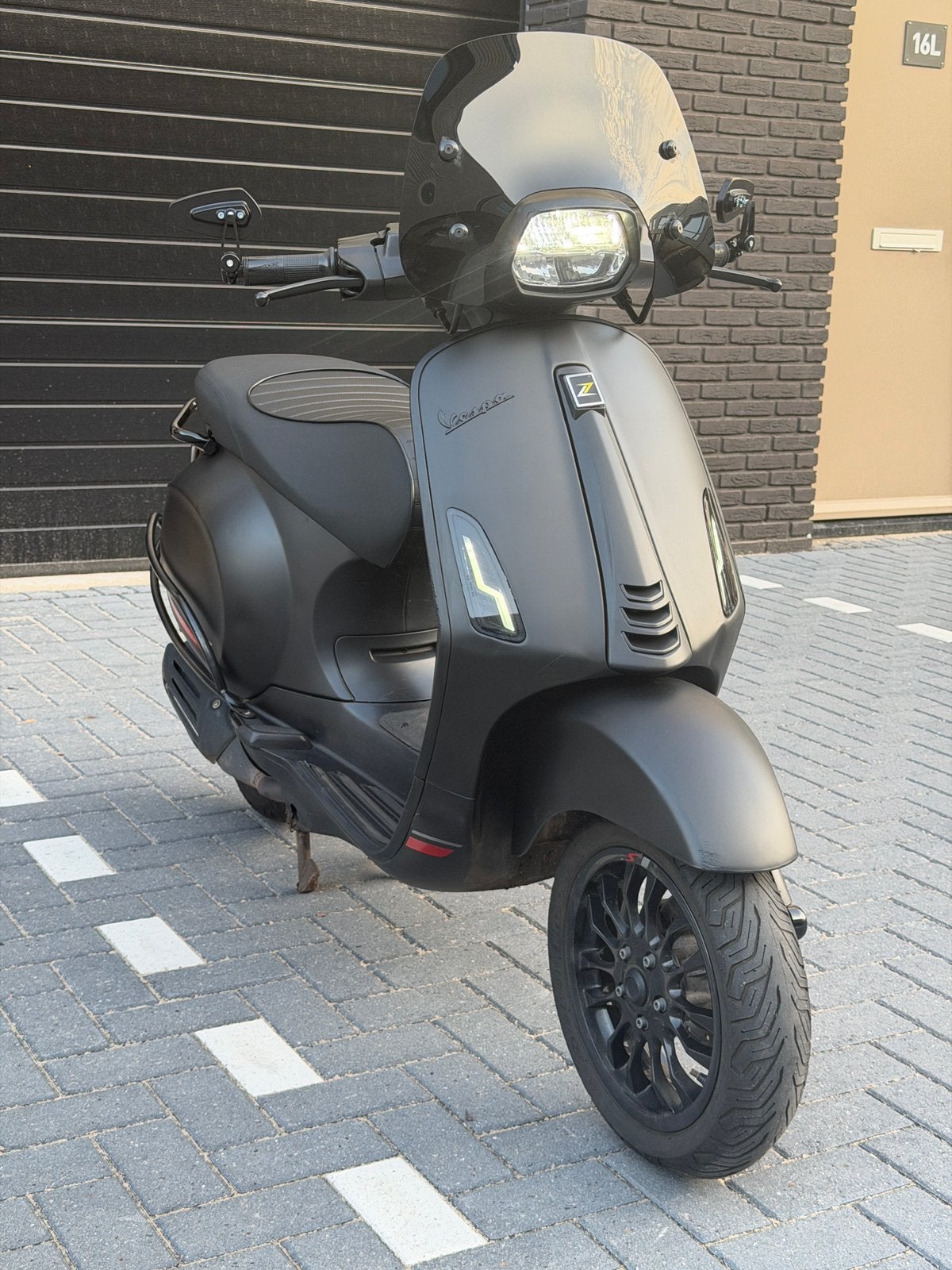 Vespa Sprint e5 2021! Notte! SNOR!12869KM, Fietsen en Brommers, Scooters | Overige merken, Ophalen of Verzenden, Zo goed als nieuw