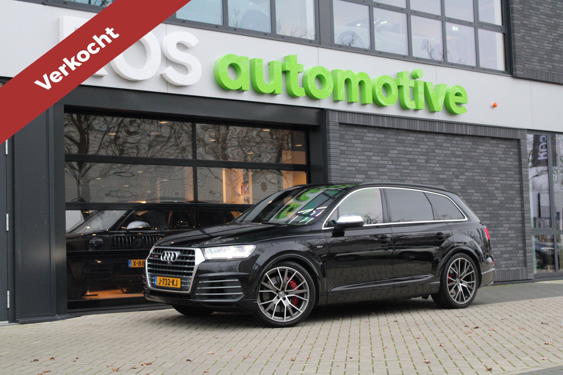Audi SQ7 4.0 TDI SQ7 quattro Pro Line + | PANO | LUCHTVERING, Auto's, SQ7, Gebruikt, 2245 kg, Zwart