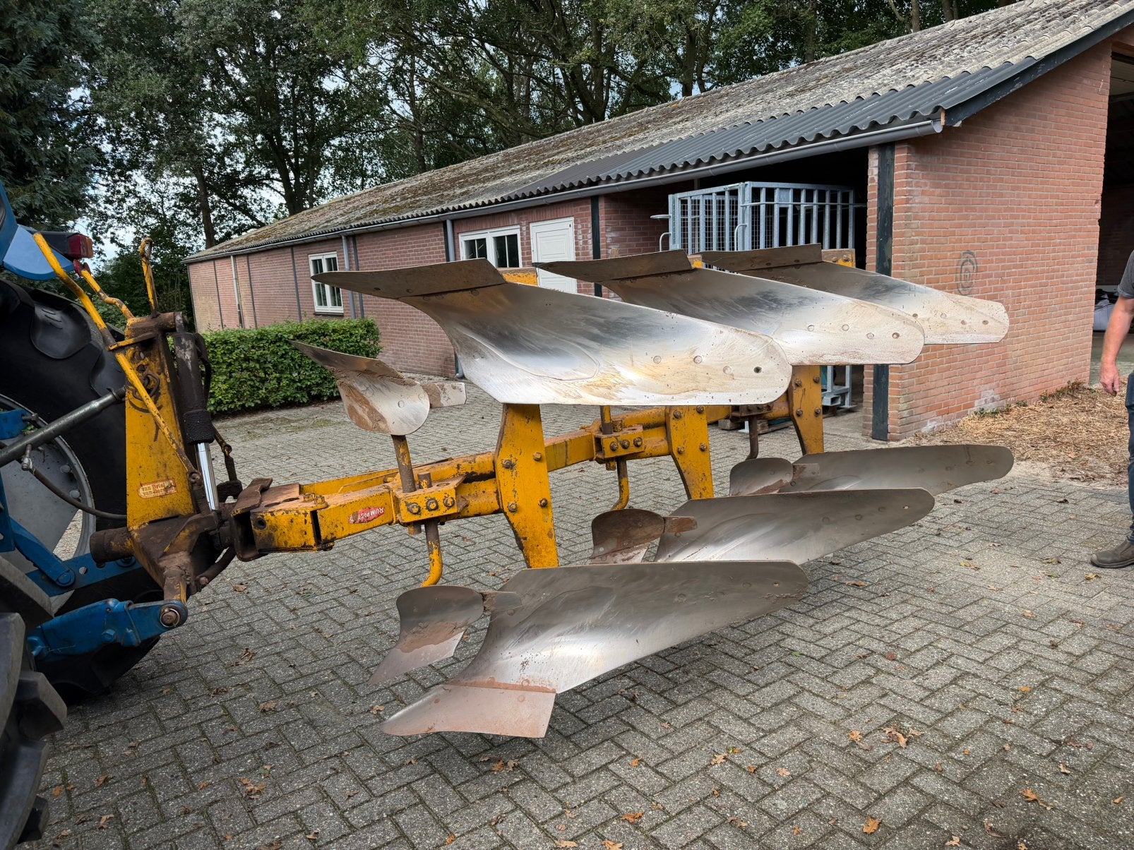 Rumptstad ploeg 3 schaar, Ophalen, Grondbewerking