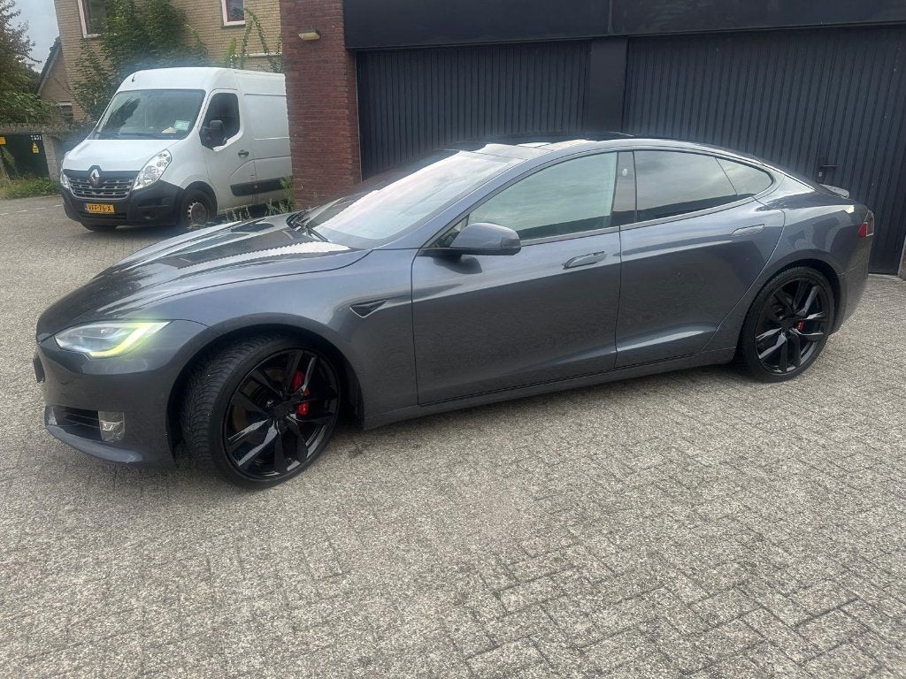 Tesla Model S 100D AWD Long Range (523pk), Auto's, Automaat, 110 €/maand, Model S, Leder