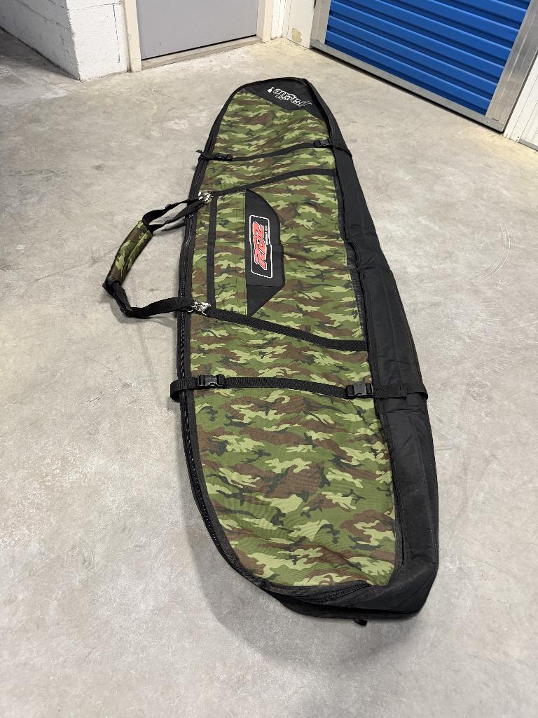 Double Travel Surfboard Bag, Watersport en Boten, Golfsurfen, Ophalen, Zo goed als nieuw, Overige typen