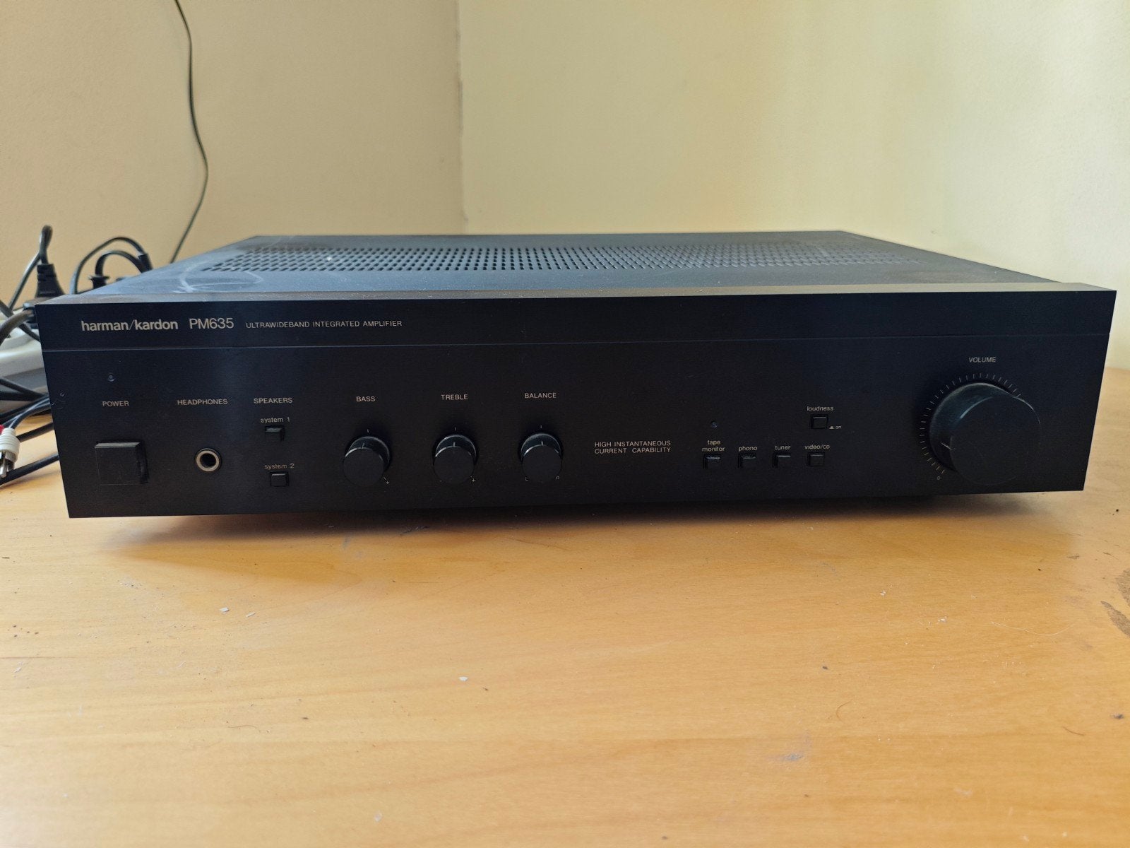 Harman Kardon PM635 Geïntegreerde Versterker, Overige merken, Gebruikt, Ophalen of Verzenden, 60 tot 120 watt