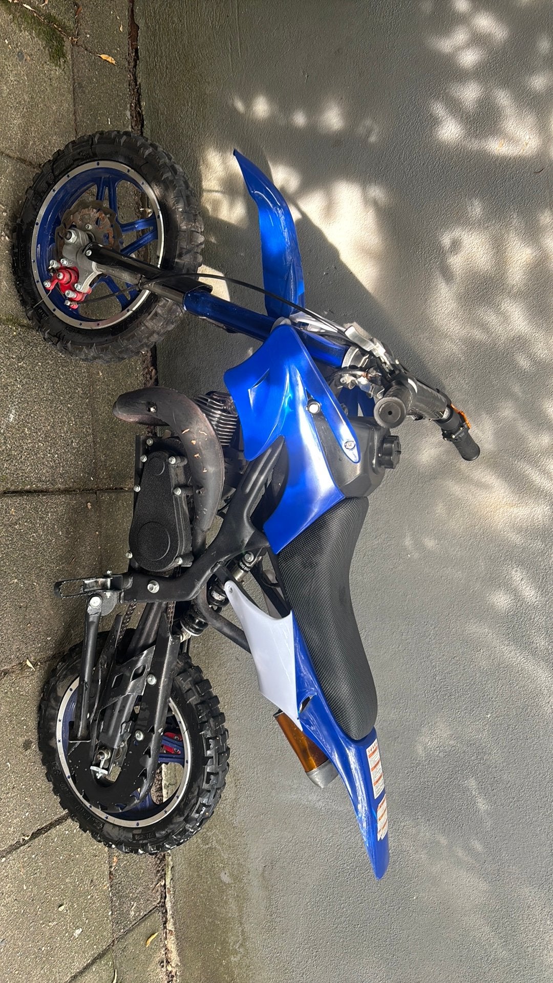 Mini crossmotor 49 cc, Ophalen of Verzenden, Gebruikt, Overige typen