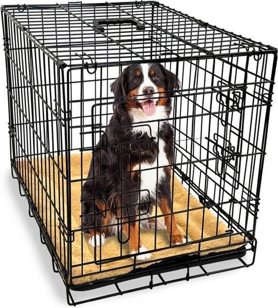 Honden bench XL merk Gopet opvouwbaar 107x71x76, Ophalen, Zo goed als nieuw