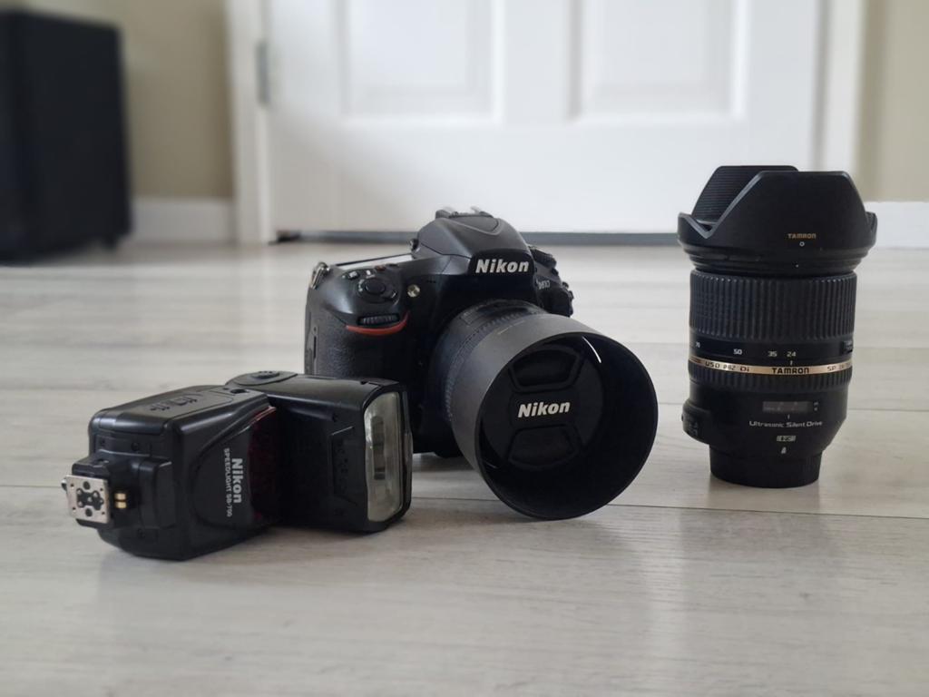 Complete Nikon D810 fotografieset, Audio, Tv en Foto, Fotocamera's Digitaal, Ophalen, Spiegelreflex, Zo goed als nieuw, Nikon