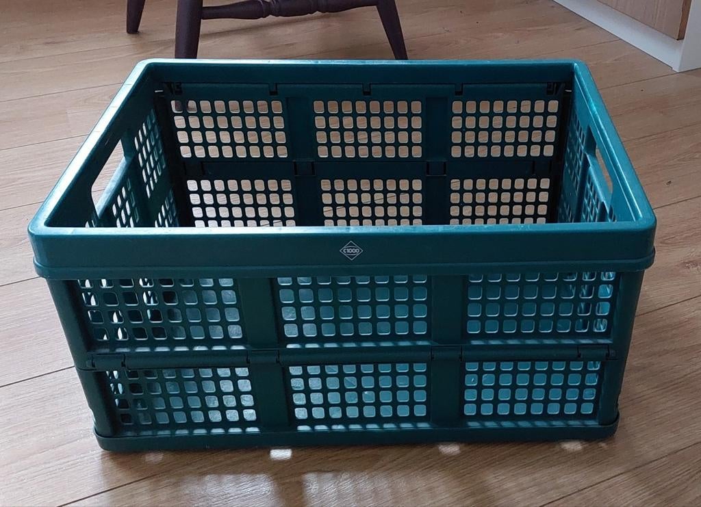 C1000 boodschappenkrat groen, Ophalen of Verzenden