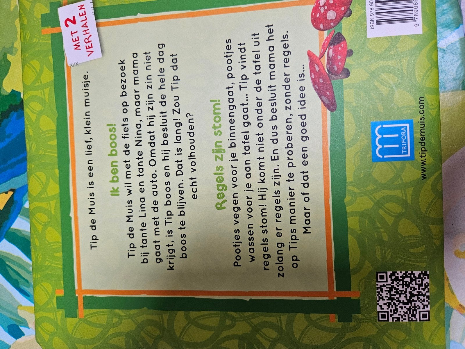 De avonturen van Tip de Muis: Ik ben boos! & Regels zijn sto, Ophalen of Verzenden, Zo goed als nieuw, Anna Casalis, Fictie algemeen