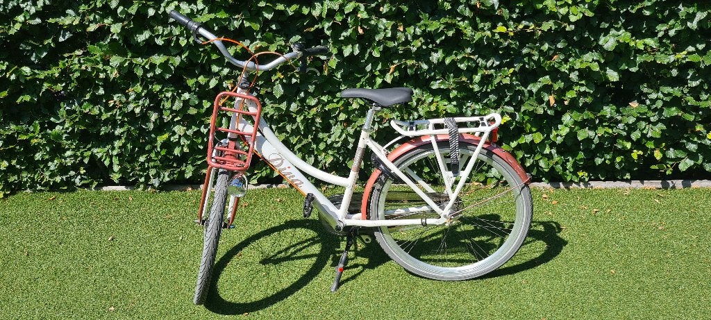 26 inch batavus diva meisjes fiets van 145/160   9/12 jaar, Fietsen en Brommers, Fietsen | Meisjes, Terugtraprem, Gebruikt, Versnellingen