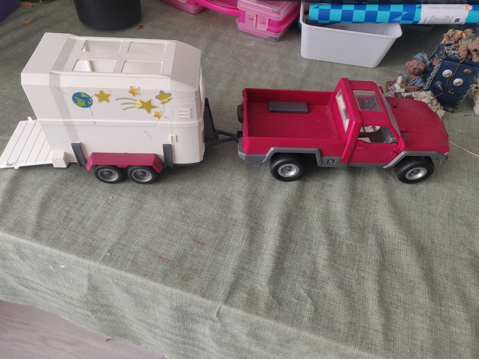 schleich trailer (2), Ophalen of Verzenden