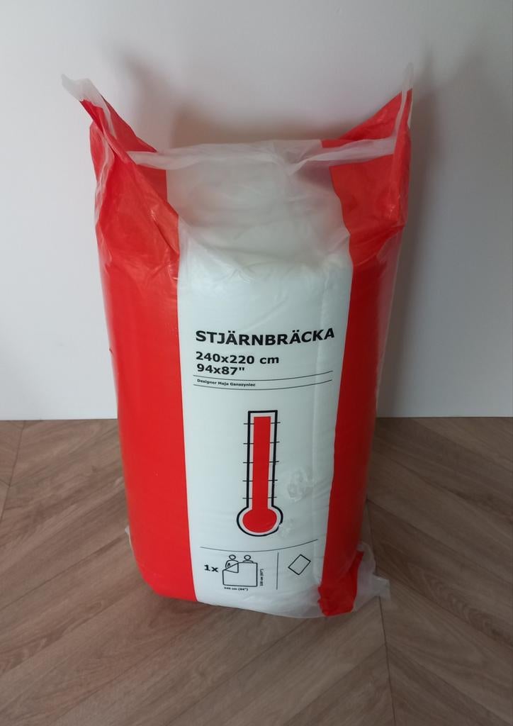 Ikea dekbed (warm) 240x220 NIEUW, Ophalen, Wit, Deken of Dekbed, Nieuw