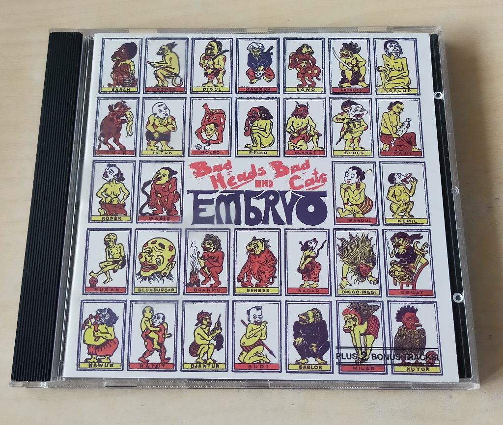 Embryo - Bad Heads and Bad Cats CD 1976/2011 Krautrock, Ophalen of Verzenden, Gebruikt