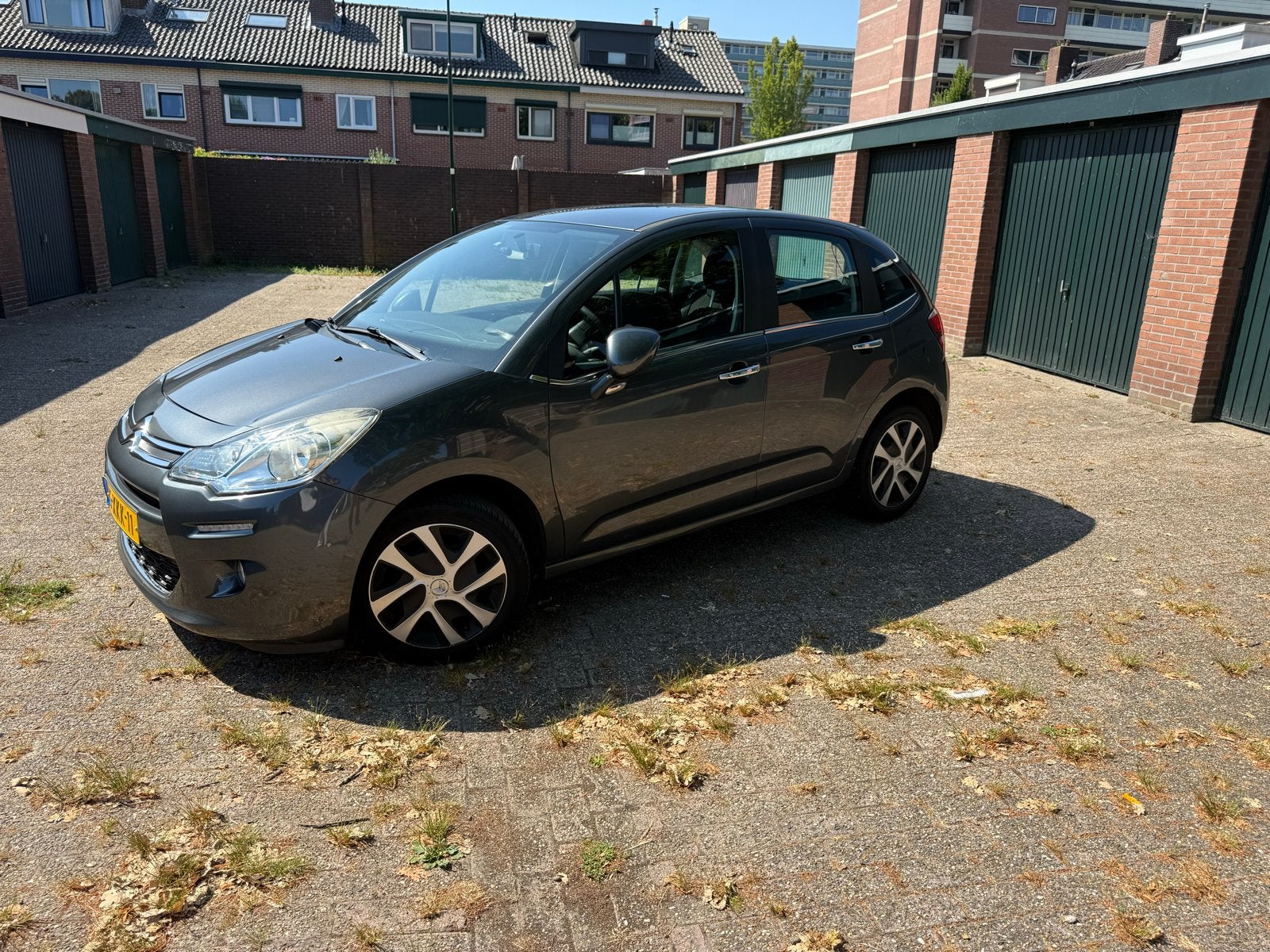 Citroën C3 1.2 VTI 60KW/82PK 2014 Grijs, Voorwielaandrijving, Euro 5, Stof, 1199 cc