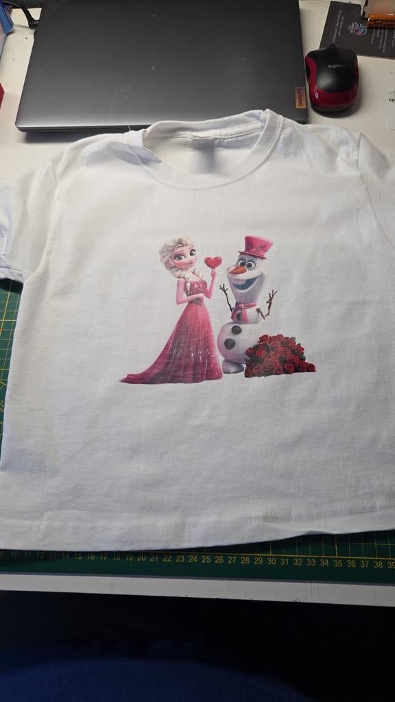 Frozen Elsa & Olaf T-shirt - Nieuwe Maat 104, Ophalen of Verzenden, Nieuw, Disney Frozen, Meisje