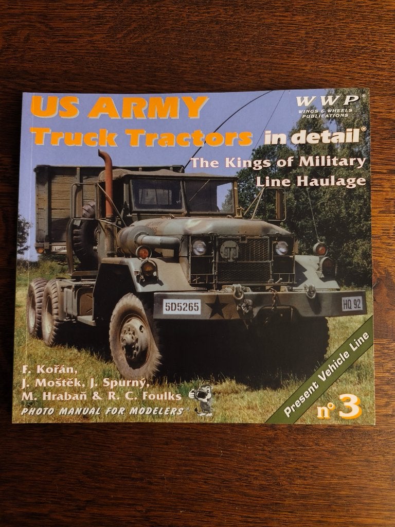 US Army Truck Tractors boek in detail, Ophalen, Tweede Wereldoorlog, Zo goed als nieuw, Landmacht