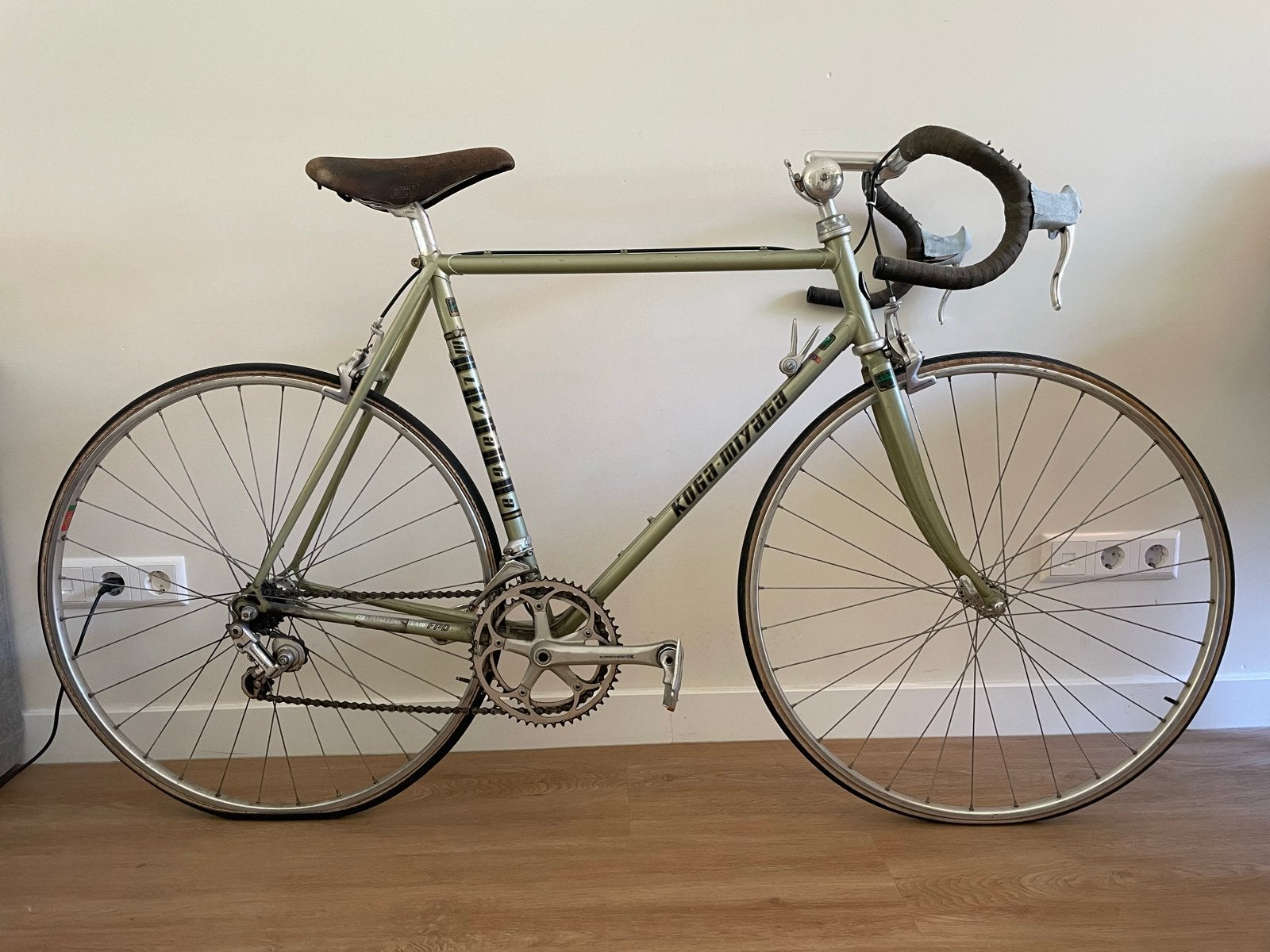 ⁠Vintage racefiets Koga Miyata Gentsracer (1981) 600AX Aero, 28 inch, Gebruikt, Staal, Heren