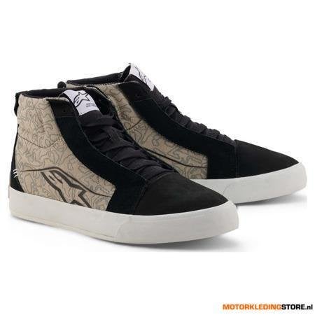 Alpinestars Ride-63 Canvas Motorsneakers, Zwart-Grijs-Wit, Ophalen of Verzenden, Nieuw met kaartje