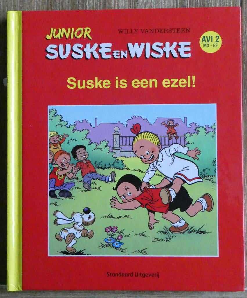 Suske en Wiske - Suske is een ezel - AVI M3 - Groep 3, Ophalen of Verzenden, Zo goed als nieuw, Anneke Scholtens, Fictie algemeen