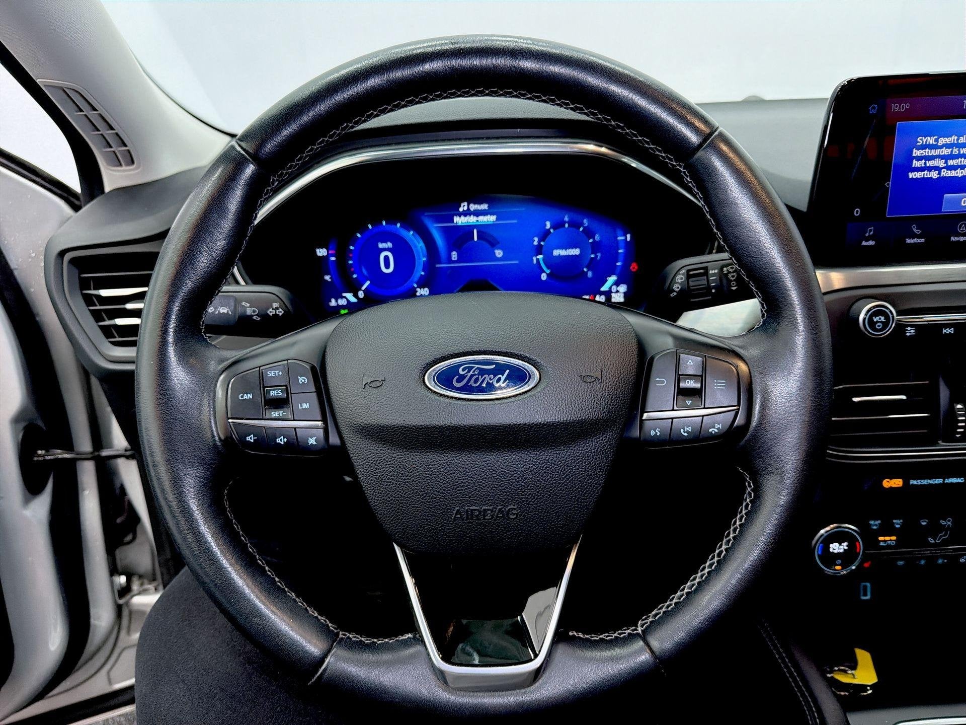 Ford Focus Wagon 1.0 EcoBoost Hybrid Titanium X Business - C, Auto's, Ford, Gebruikt, Met garantie (alle), Automatische klimaatregeling