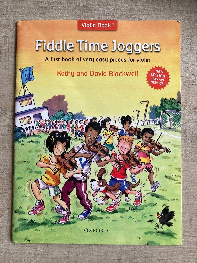 Fiddle Time Joggers - Violin Book 1 met CD, Gebruikt, Les of Cursus, Ophalen of Verzenden, Viool of Altviool