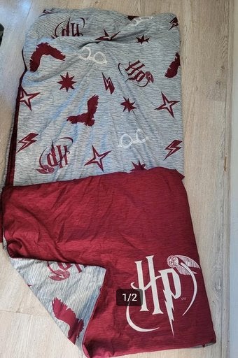Dekbedovertrek Harry Potter!, Ophalen of Verzenden, Gebruikt, Gebruiksvoorwerp