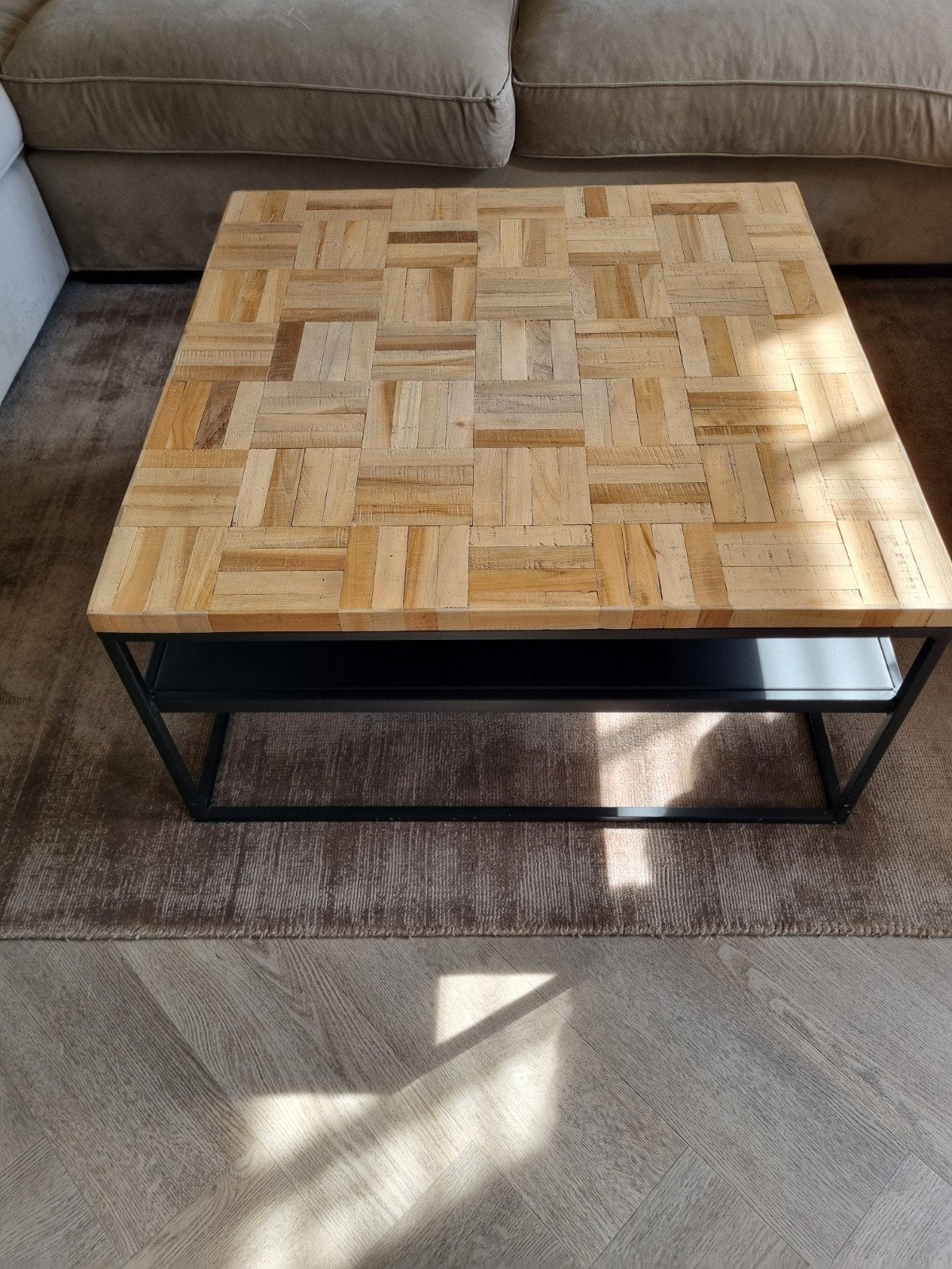Salontafel, Huis en Inrichting, Ophalen, Vierkant, 50 tot 100 cm, 50 tot 100 cm