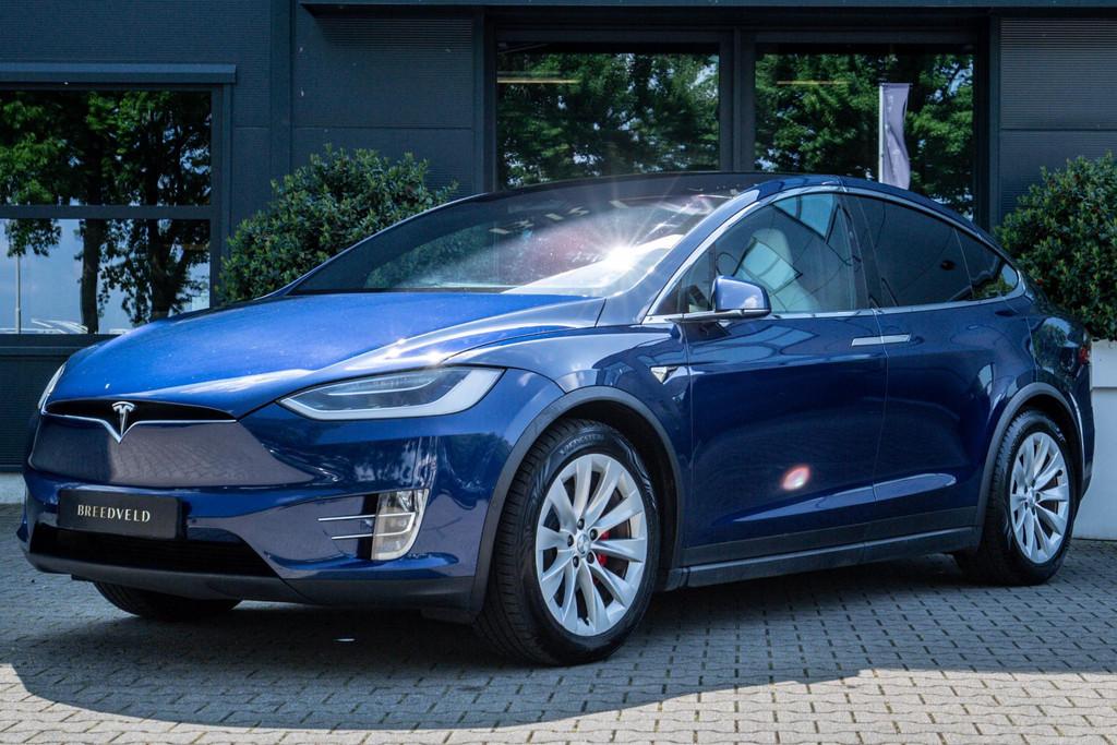 Tesla Model X Performance 6p., Auto's, Tesla, Bedrijf, Te koop, Model X, 4x4, ABS, Achteruitrijcamera, Adaptive Cruise Control