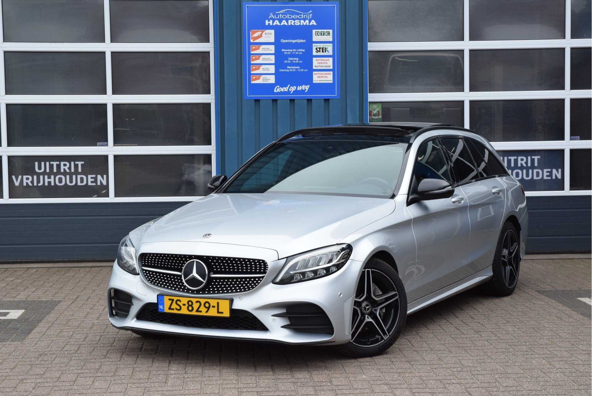 Mercedes-Benz C-Klasse Estate 200 d Business Solution AMG Pa, Auto's, Automaat, Achterwielaandrijving, 4 cilinders, 160 pk