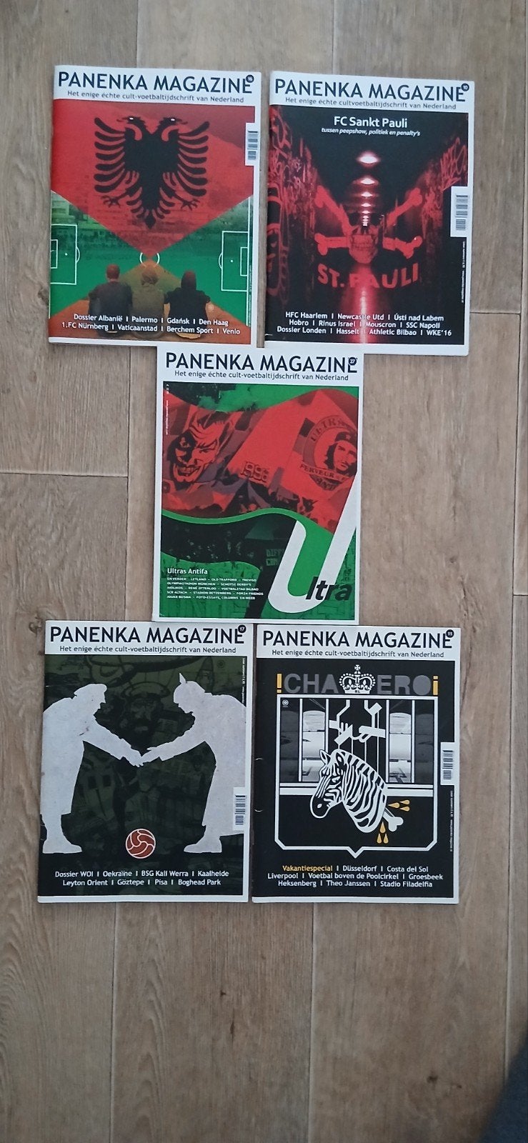 PANENKA nr's 10,11,16,17&24, Ophalen of Verzenden, Zo goed als nieuw, Balsport