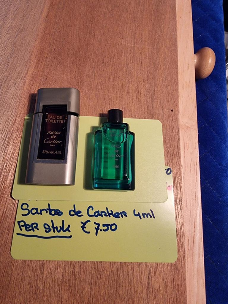 OUDE SOORTEN PARFUMMETJES PER FOTO, Ophalen of Verzenden, Gebruikt, Miniatuur