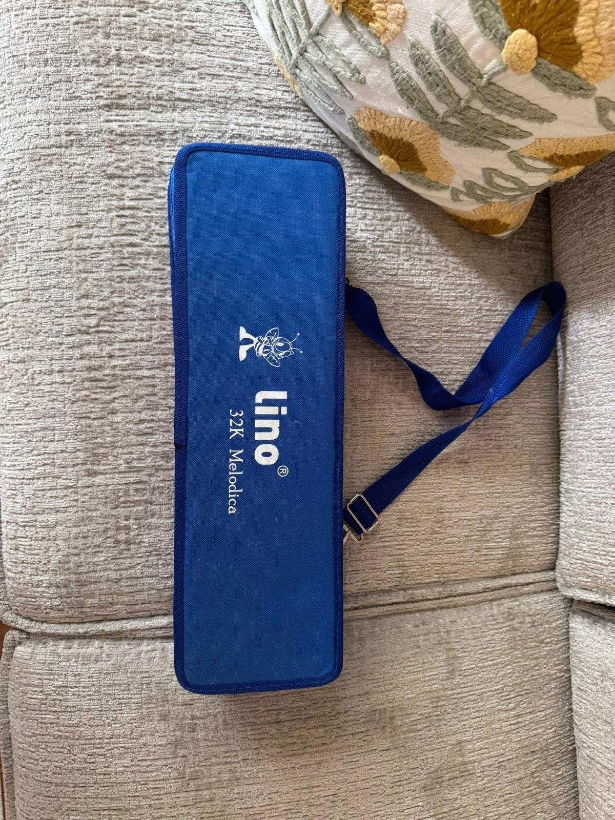 Lino 32K Melodica met koffer - Zo goed als nieuw, Ophalen, Zo goed als nieuw, Overige soorten, Met koffer of draagtas