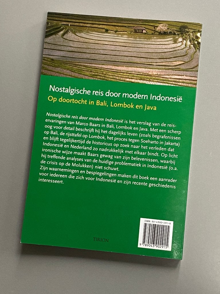 Nostalgische Reis Door Modern Indonesie / Marco Baars, Ophalen of Verzenden, Zo goed als nieuw, Azië