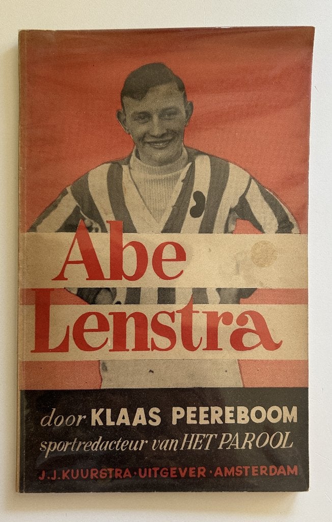 Abe Lenstra door Klaas Peereboom (1948), Verzamelen, Ophalen of Verzenden, Gebruikt, Overige binnenlandse clubs, Boek of Tijdschrift