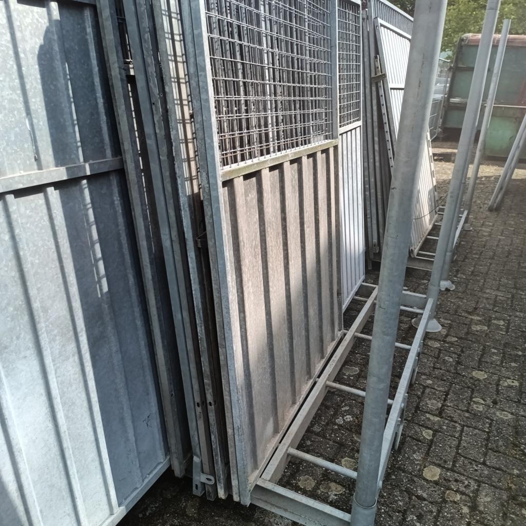 2 stuks 1,25m  175 hoog hondenkennel kennelpaneel 2/3 dicht, Ophalen, Hondenkennel, 100 cm of meer, 110 cm of meer