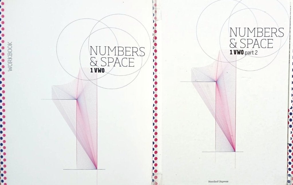NUMBERS AND SPACE 10e editie Wiskunde 1 VWO deel 2 +Workbook, Gelezen, VWO, Wiskunde A, Noordhoff