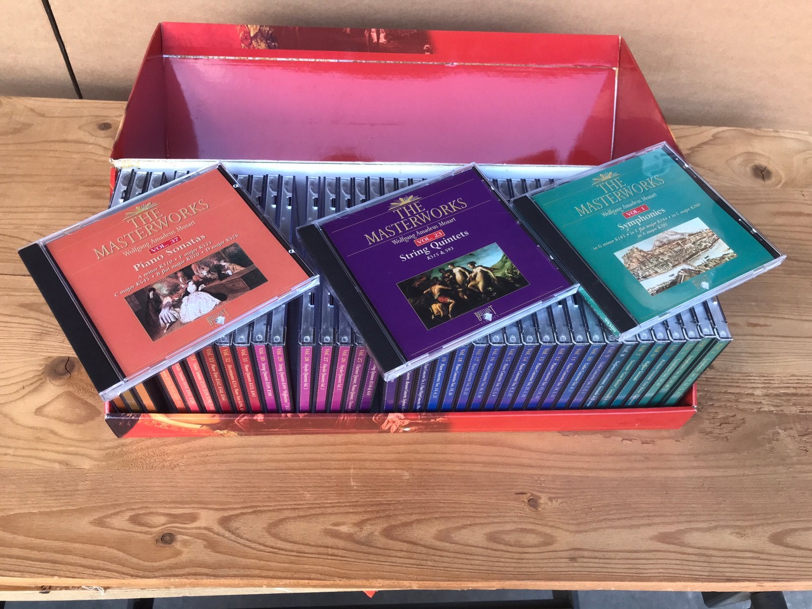 Mozart box van 40 cd’s, Cd's en Dvd's, Ophalen, Zo goed als nieuw