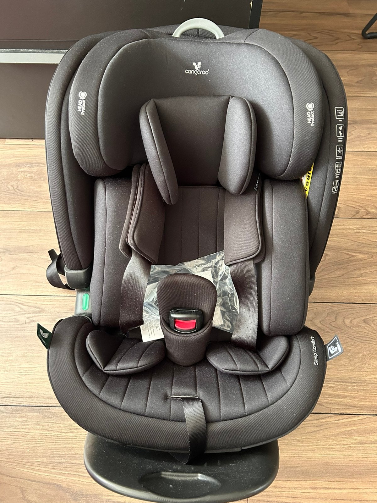 Cangaroo GTS Black Ink 40-150 cm 360 i-Size Autostoel, 15 t/m 36 kg, Nieuw, Isofix, Ophalen