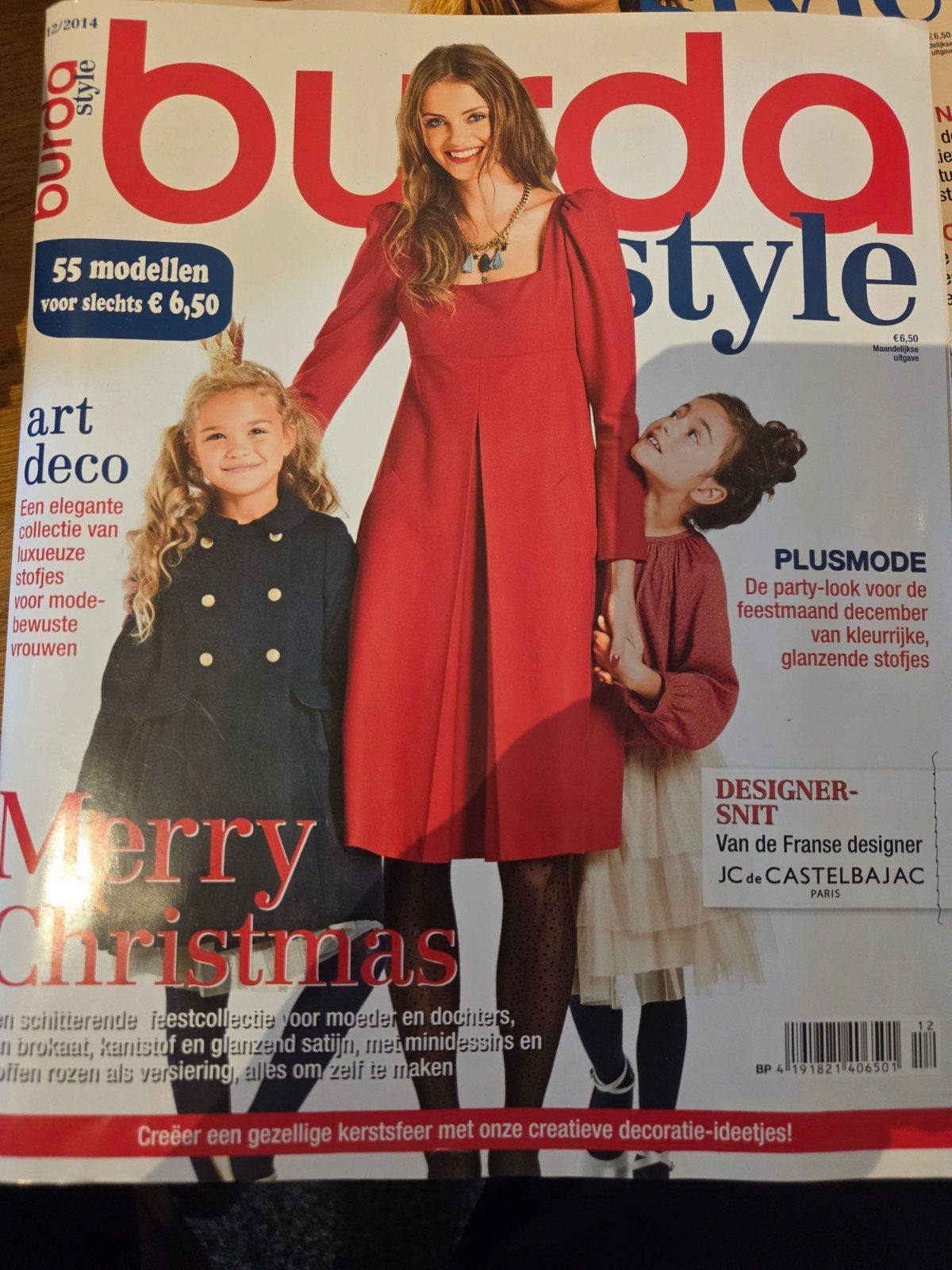 Burda Style Magazine 12/2014 -m, Ophalen of Verzenden, Nieuw, Overige typen