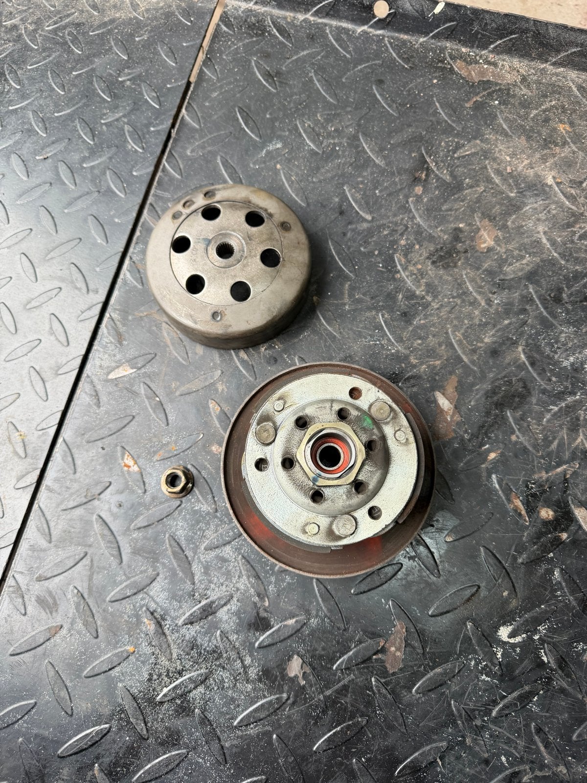Originele koppeling piaggio zip/vespa 2t en 4t, Ophalen of Verzenden, Zo goed als nieuw, Blok