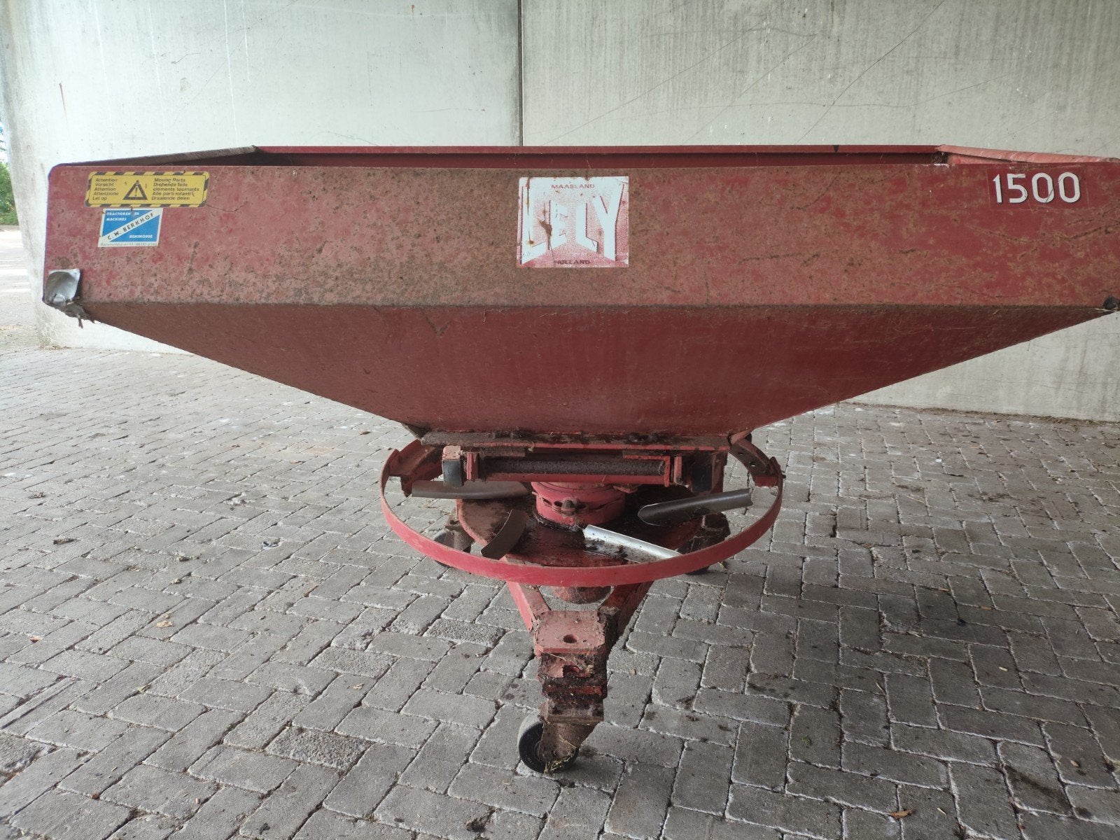 Gebruikte kunstmeststrooier - 1500 liter, Zakelijke goederen, Ophalen, Akkerbouw, Gewasbescherming en Bemesting