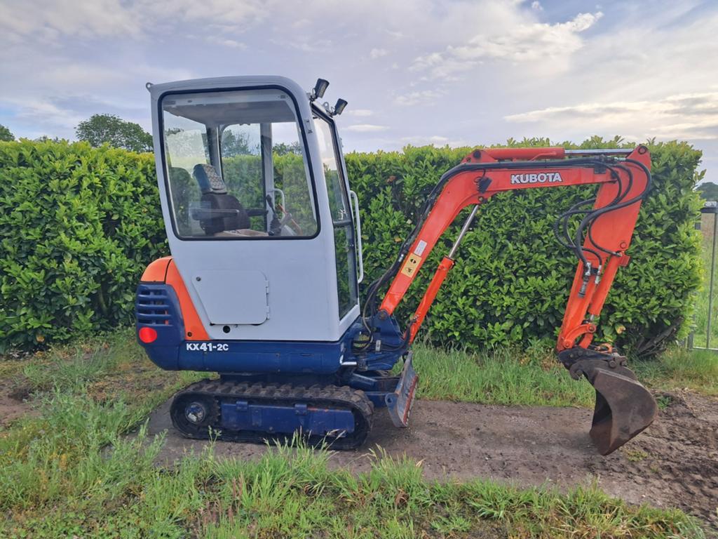 Minigraver Kubota KX41-2C / Minikraan / Graafmachine, Doe-het-zelf en Verbouw, Gereedschap | Overige machines, Ophalen