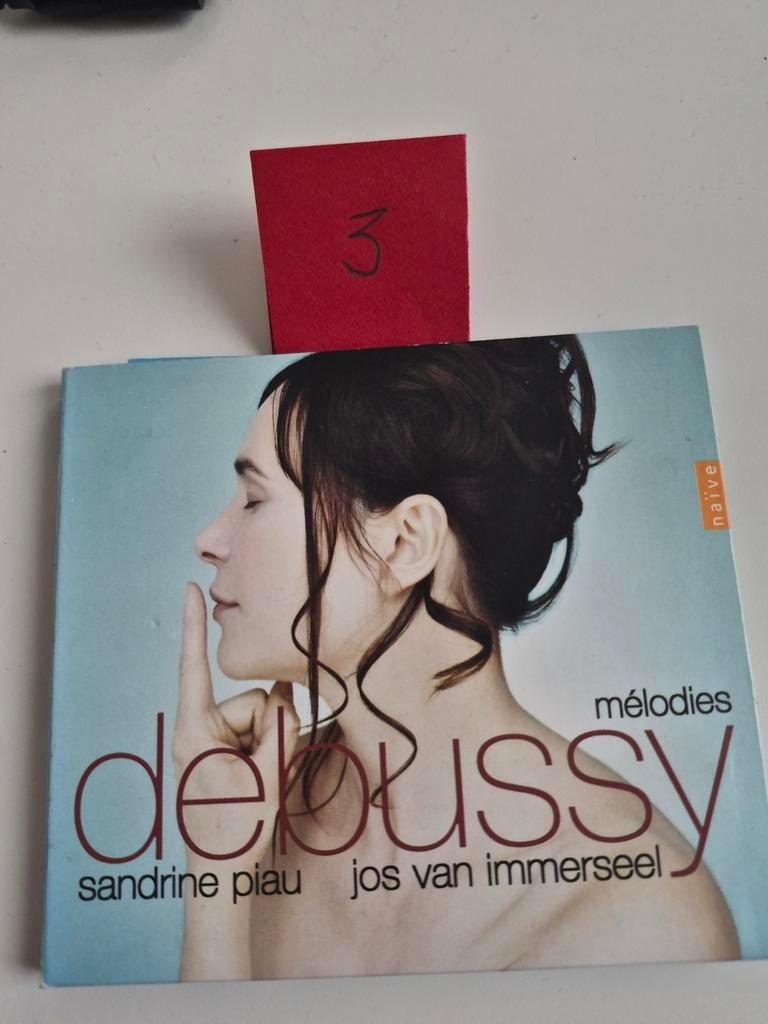 Debussy: Mélodies - Sandrine Piau, Jos van Immerseel CD, Ophalen of Verzenden, Modernisme tot heden, Zo goed als nieuw, Vocaal