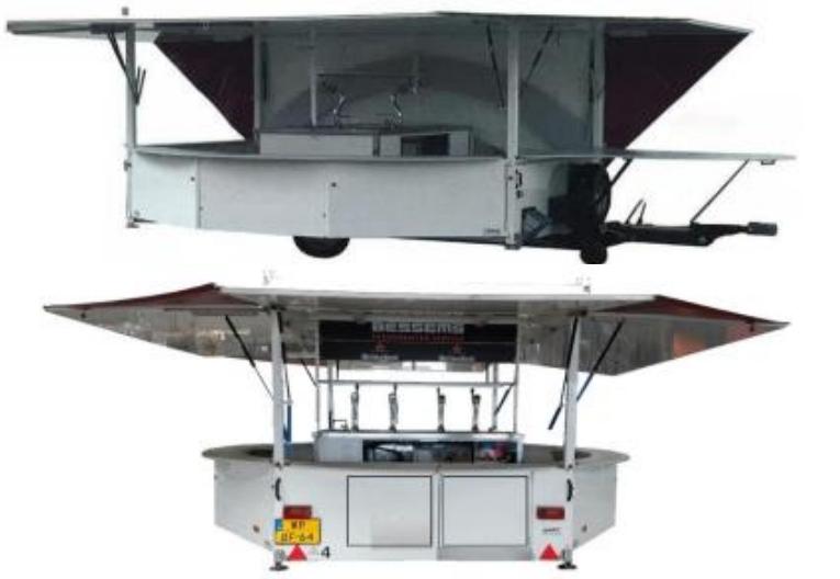 Tapwagen Groot Deluxe Te Huur, Ophalen of Verzenden, Nieuw, Overige
