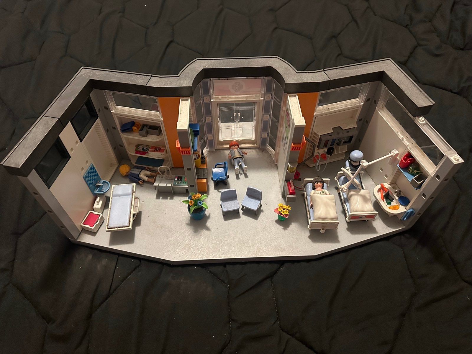 Playmobil Ziekenhuis Speelset - Compleet en Gebruikt, Ophalen, Gebruikt, Gebouw, Complete set