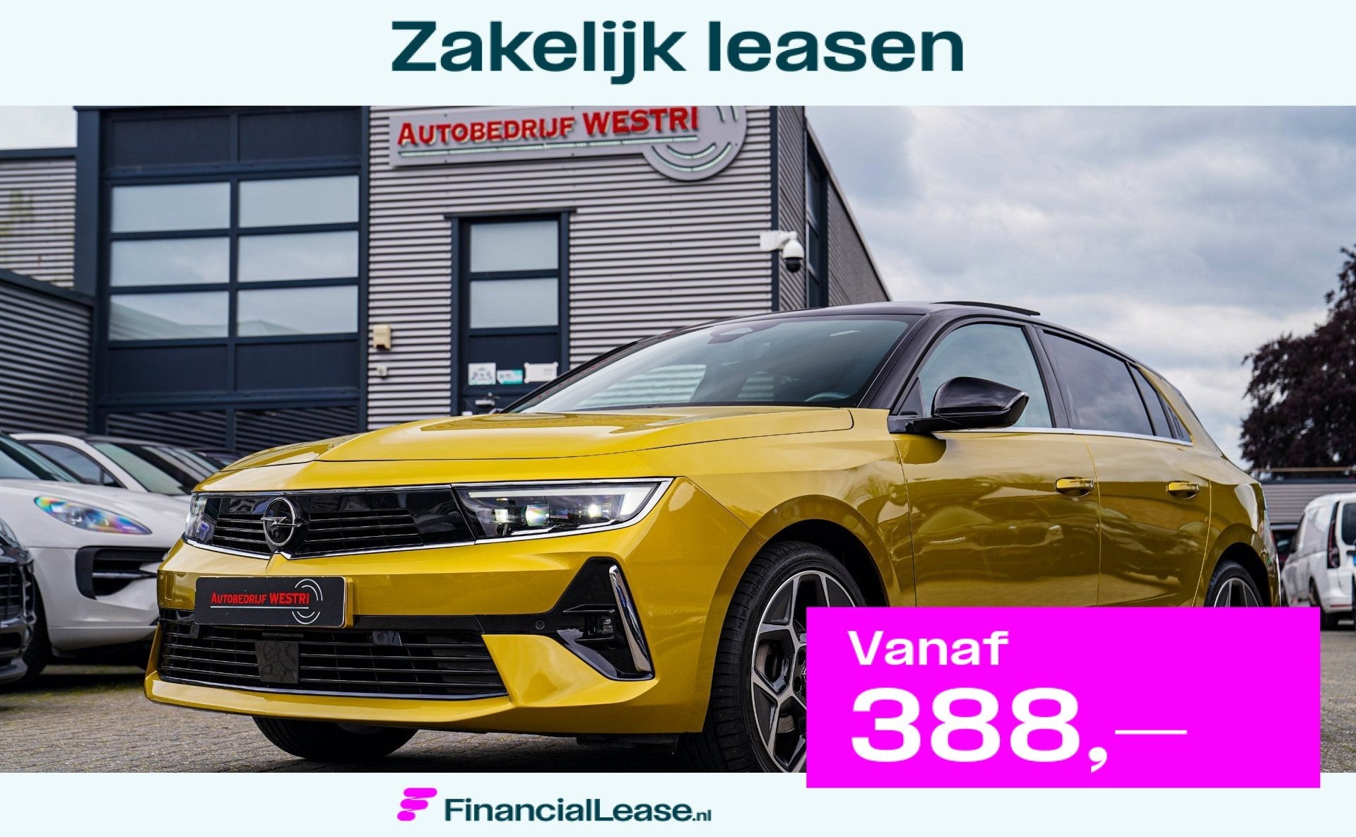 Opel Astra 1.2 Ultimate | Head Up Display | 360 Camera | Sto, Gebruikt, 1199 cc, Automatische klimaatregeling, Geel