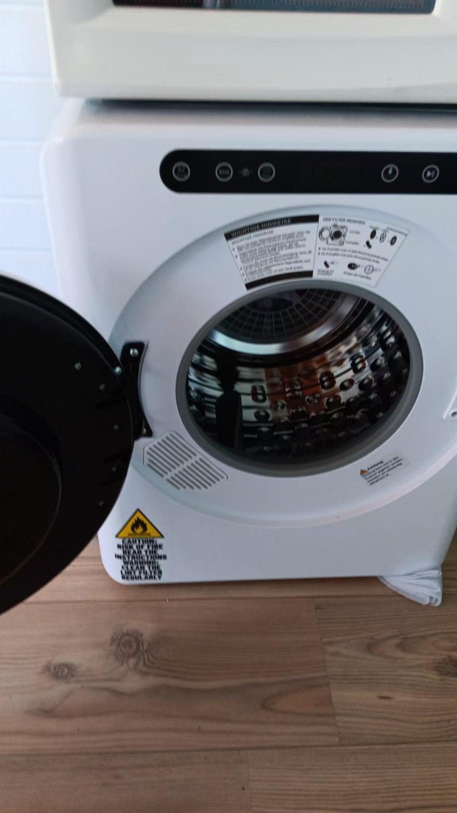 New dryer, Ophalen, Nieuw, Minder dan 1200 toeren, Minder dan 85 cm