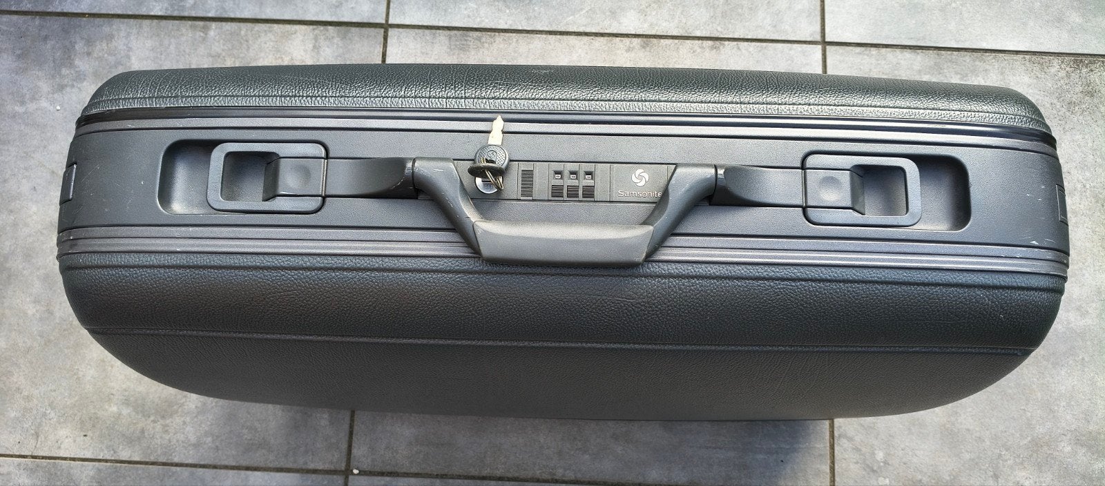 Samsonite DeLuxe Koffer - 80 Liter met Remfunctie, Ophalen, Gebruikt, Hard kunststof, Slot